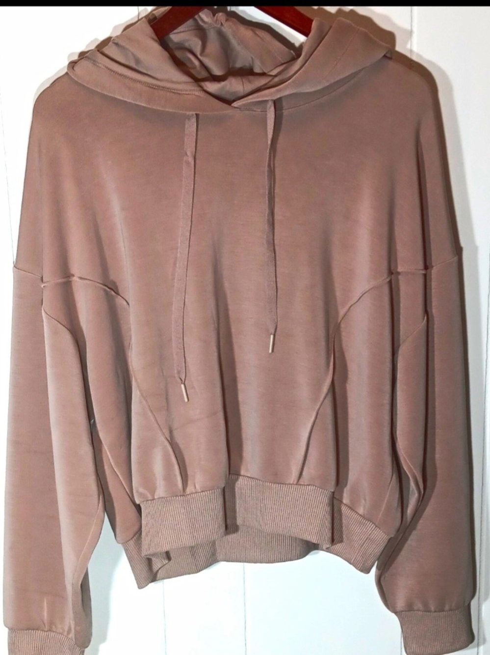 VSX Mauve Dusty Rose Hooded Pullover